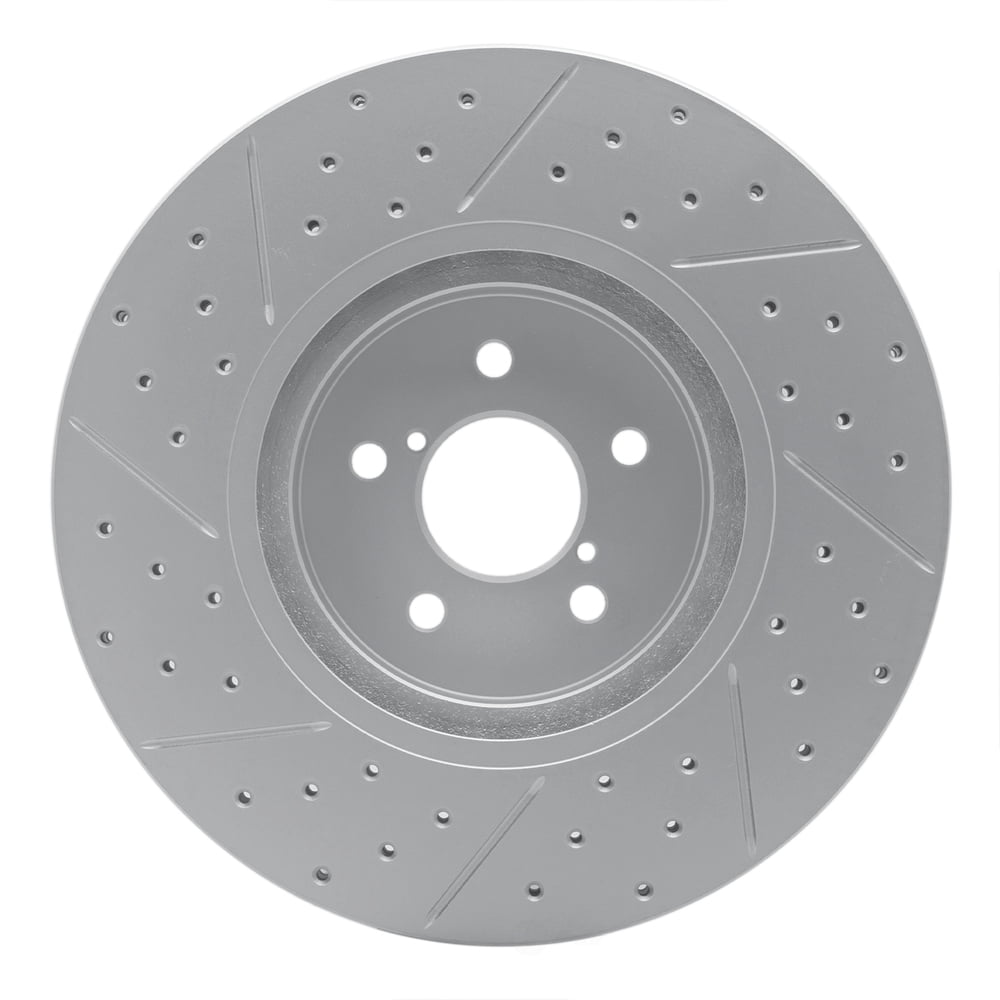 Dynamic Friction Company 830-13018R DFC Geoperformance Rotor - Drilled and Slotted