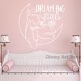 thumbnail image 5 of Calcomanía de pared de Dumbo, luna, estrella, sueño grande, pequeño, elefante de dibujos animados, vinilo, calcomanía para pared, habitación infantil, calcomanías para decoración de pared, 5 of 5
