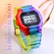 thumbnail image 5 of SKMEI Reloj deportivo digital para mujer Contraste Color Modo de hora dual Fecha Semana Reloj despertador Retroiluminación 5ATM Relojes de moda, 5 of 8