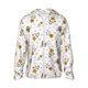 thumbnail image 1 of Balery Bees And Flowers Sudadera ligera de manga larga con capucha y protección solar UPF 50+ para hombre y mujer, ideal para pesca y running-Small, 1 of 7
