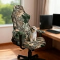 thumbnail image 3 of Xoenoiee Hunting Camo Print Gaming Chair Covers with Armrest Covers Office Desk Chair Cover Computer Chair Cover Stretch Gamer Chair Slipcovers Cat Scratch Proof, 3 of 7