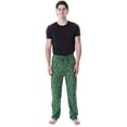 thumbnail image 3 of Looney Tunes Men's Marvin The Martian Allover Character Head Pajama Pants, 3 of 7