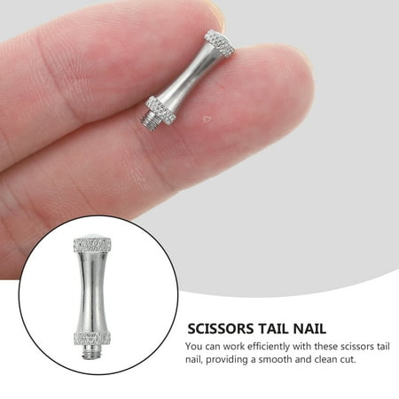 

Useful Scissor Finger Rest 12Pcs Stainless Steel Scissors Finger Rest Pet Salon Shear Tail Nails Scissor Parts