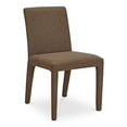 thumbnail image 4 of Moe's Home Collection MONTE Fabric Dining Chair -Set of Two Brown Color, 4 of 6