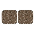thumbnail image 4 of Picia Coffee pots 2 Piece Car Windshield Sun Shade Foldable | Foldable Sun Shield for Front Window Blocks UV Rays and Keeps Your Vehicle Cool-Medium, 4 of 7