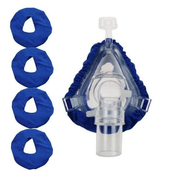 Blue 4 Pack Soft Cpap Mask Liners Full Face Cpap Mask Covers Respiratory Accessories
