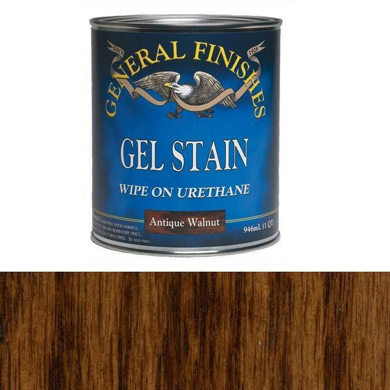 General Finishes Gel Stains are the stain with the urethane