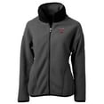 thumbnail image 2 of Women's Cutter & Buck  Gray Texas A&M Aggies Cascade Eco Sherpa Full-Zip Fleece Jacket, 2 of 3