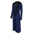 thumbnail image 4 of asdoklhq Womens Plus Size Clearance $5,Men's Winter Lengthened Plush Shawl Bathrobe Home Clothes Long Sleeved Robe Coat, 4 of 6