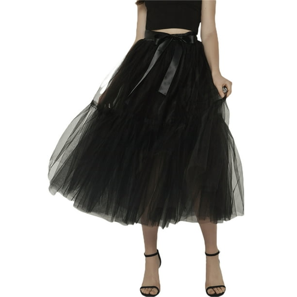 Chiffon tulle sale skirt