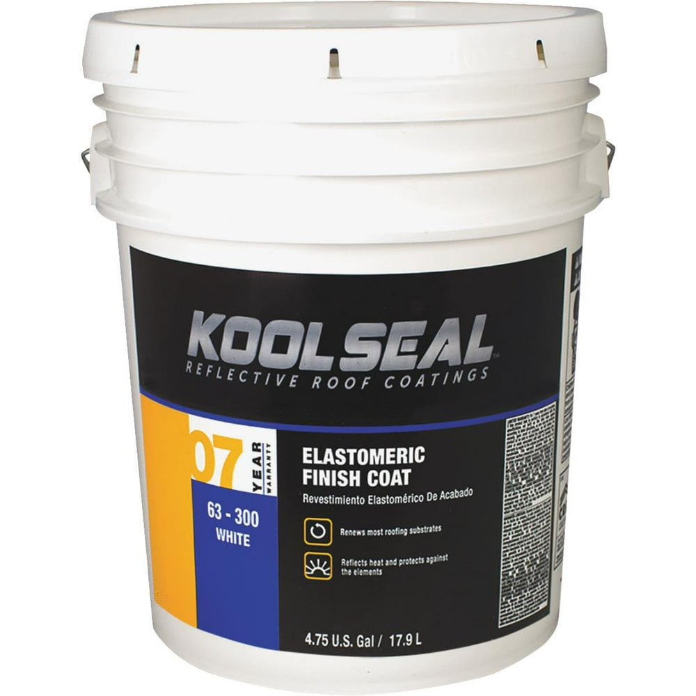 Kool Seal KS006330020 4.75 Gallon Elastomeric Roof Coating Walmart