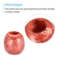 thumbnail image 4 of Uxcell Polyester Nylon Plastic Rope Twine Household Bundled for Packing ,50m Red 3 pack, 4 of 6