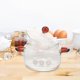 thumbnail image 4 of Glass Cooking Pot with Lid Heat Resistant Glass Saucepan Borosilicate Glass Cookware Pot, 4 of 5