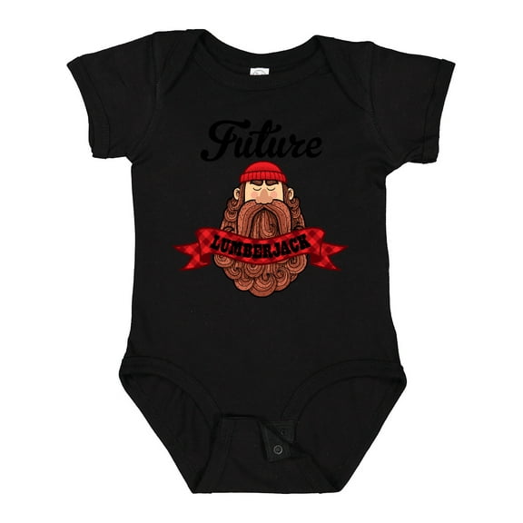 Inktastic Future Lumberjack Boys Baby Bodysuit