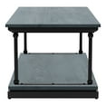 thumbnail image 4 of Furniture of America Laem 1-Shelf Coffee Table, Antique Blue, 4 of 5