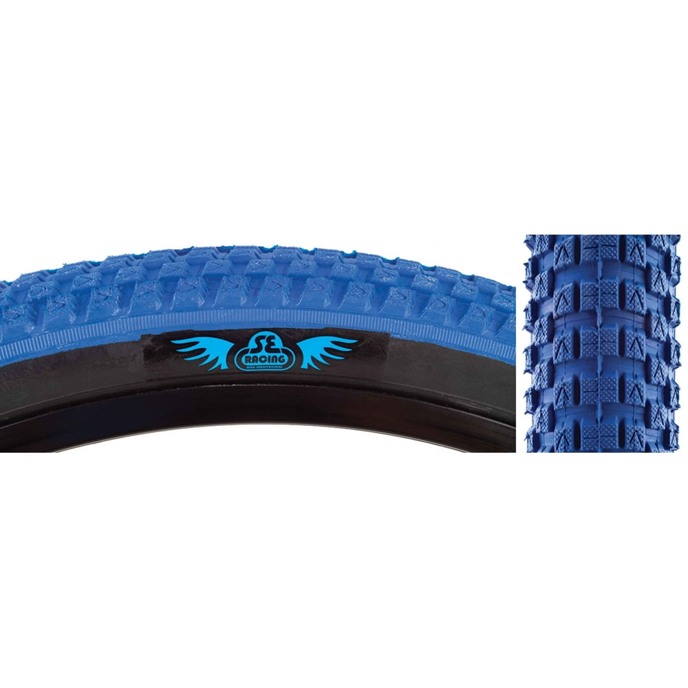 SE Bikes Cub Bicycle Tire Blue/Black 20x2.0 4741