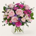 thumbnail image 2 of Secret Garden Flower Shop Rosy Radiance Bouquet - Deluxe, 2 of 3