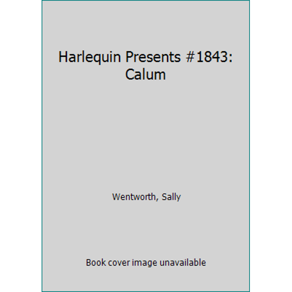 Pre-Owned Calum (Unknown) 0373118430 9780373118434