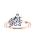 thumbnail image 1 of 0.70 Carat Excellent Pear Cut Real Diamond New Design Solitaire Ring for Wedding Solid 18K Rose Gold Size 11, 1 of 8