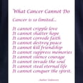 thumbnail image 3 of CafePress - What Cancer Cannot Do Poem Long Sleeve T Shirt - Women's Long Sleeve Graphic Tee Casual Fit, 3 of 4