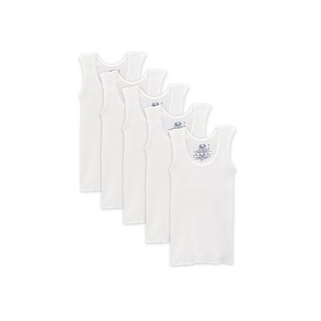 

Fruit of the Loom Toddler Boy Tank Undershirts 5 Pack Sizes 2T-5T
