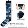 thumbnail image 3 of FREEAMG Camo Compression Socks for Men & Women Knee High Stockings for Running, Sport, Hiking & Travel, 3 of 7