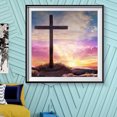 thumbnail image 4 of Cuadros Decorativos 11CT punto de cruz completo Cruz estampado DIY algodón bordado impreso artesanías de pared Ehuebsd Nuevos Originales, 4 of 9