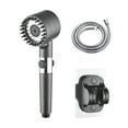 thumbnail image 2 of Multifunctional Massage Shower Head-Handheld High Pressure Shower Head,Massage And Skin Beauty,Includes 59" Hose+Adjustable Bracket+4 in 1 Detachable Showerhead, 2 of 7