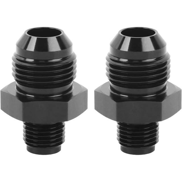 GFDYREE 8AN Male to 1/2-20 Inverted Flare Thread Fitting Adapter Straight 2Pcs