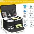 thumbnail image 3 of Golf Trunk Organizer, SSNTSY Waterproof Car Trunk Locker, Golf Storage Box, Car Storage Locker with Separate Compartment for Golf Gear and Accessories, 3 of 8