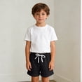 thumbnail image 4 of JYnXIANTI 3 Pack Baby Boy Girl Shorts Cotton Drawstring Elastic Waist Shorts Infant Casual Soft Shorts Kids Thin Summer Clothes, 4 of 7