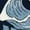 Navy Blue, variant on Gulf of Mexico Always & Forever Youth Heather Gray Long Sleee Hoodie-Medium