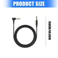 thumbnail image 3 of Flexible PVC Audios Cable Right Angle Connectors for Tight Space TangleFree Design for 100A H600A 100ABN H800 H9OON 1A 1R, 3 of 4