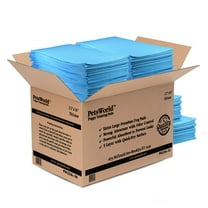PetsWorld 23x36 Extremely Strong Puppy Training Pads, 50 Count