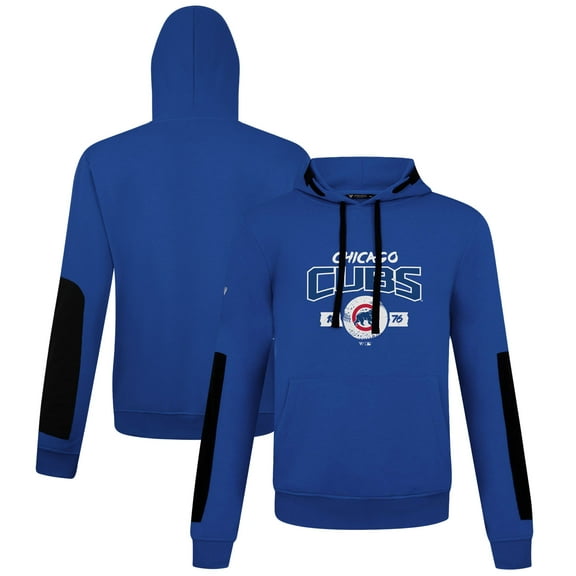 Men's Levelwear Royal Chicago Cubs Bombay Pullover Hoodie