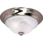 Nuvo 60/587 Triumph Ceiling Medallion Lighting 13in Brushed Nickel 2-light