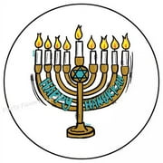 KIRAKIRA HAPPY HANUKKAH STICKERS PARTY FAVORS