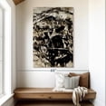 thumbnail image 2 of Elephant Stock Every Love Has A Reason Why I Wall Art - Vertical Canvas Wall Art - Hallway Wall Decor - Abstract Canvas - Black And Gray Decor By Luca Brandi - 34" x 51", 2 of 8