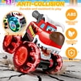 thumbnail image 5 of Chuvikid 3 Pack Monster Truck Toy,Motion Activated Light Up Cars for Toddlers- Bull,Shark,Crocodile,Press and Go Cars Gifts for Boys Gifts Ages 3-7, 5 of 7