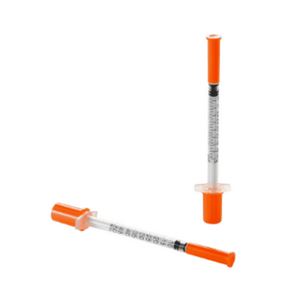 POINTERTECK 20 Pack 2ml Plastic Syringa with Cap Individually Sealed Wrapped for Scientific Labs Measuring Liquid Refilling Cartridges or Glue Applicator