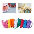 thumbnail image 3 of BINGLI 192pcs Weaving Loops Kit for DIY Potholders - Craft Toy for Kids’ Fine Motor Skill Development, Colorful Loom Bands for Classroom/Home Creativity Training ﻿, 3 of 4