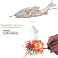 thumbnail image 4 of HaoXun Survivors Multifunctional Survival Fire Starter with Flint, Large Scalewing Handle - Waterproof 60g Alloy Tool for Outdoor Emergencies, Camping & Wilderness Survival Gear, 4 of 6