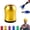 Yellow, variant on Magnetizer & Demagnetizer Tool Set for Screwdriver Bits, Magnetic Screw Ring Holder for DIY Repair, Home Tools & Small Parts Assembly