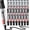 Black, variant on 24 Pack Jumbo Permanent Markers Bulk: Large Chisel Tip Permanent Markers Quick Drying Waterproof Pallet Pens for Office Logistics Company and More(Black)
