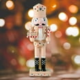 thumbnail image 4 of Adorno Festivo Cascanueces, Figuras de Navidad para Regalos Infantiles en Tonos Vibrantes, 4 of 9