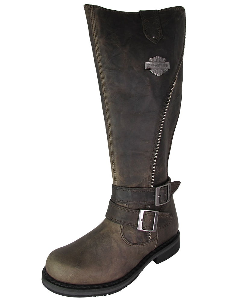 distressed leather boots womens