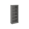 thumbnail image 1 of Saratoga Tall 5 Shelf Bookcase in Modern Gray - Engineered Wood, 1 of 6