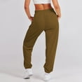 thumbnail image 6 of Kaemgyyd Sweatpants Women Solid Drawstring Running Joggers High Waist Workout Active Baggy Pants Fall Clothes Outfits, 6 of 7