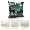 thumbnail image 4 of YANMS Christmas Vintage Chic Wood Pillow Covers Decorative with Sleigh Rides Quotes Horse Rides Throw Pillow Case Sofa Pillows Cushion Cover, 4 of 5