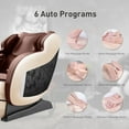 thumbnail image 6 of Cloud Mountain Electric SL-Track Massage Chair With Brown Finish CMSS03-Brown, 6 of 7